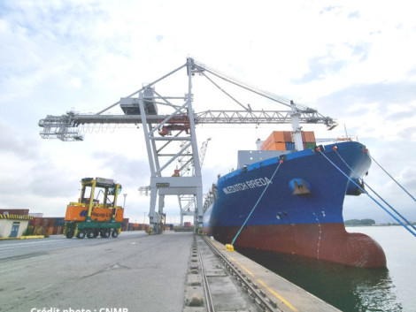 A new weekly shipping line between France and West Africa