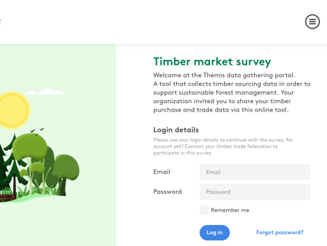 Presentation and launch of the Themis portal: a tool for monitoring responsible wood trade