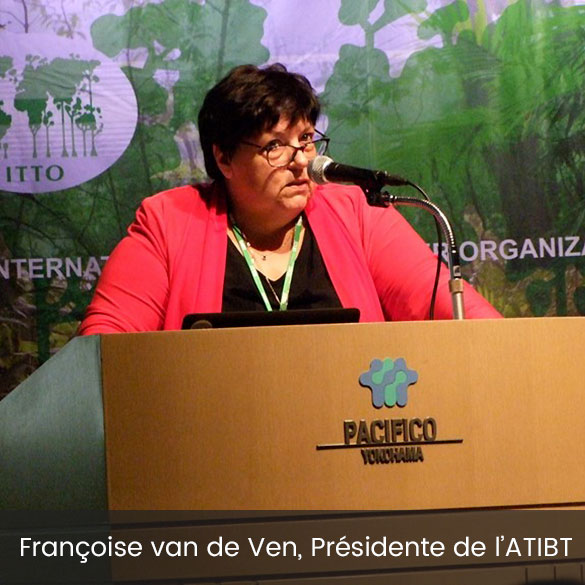 Françoise van de Ven, Présidente ATIBT