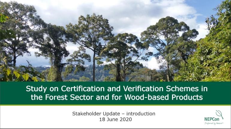 The ATIBT certification commission is involved in the study on forest certification systems requested by the European Union