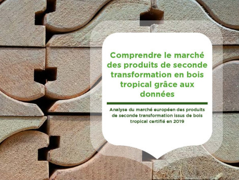 Publication in French of the IDH study « Understanding sustainable secondary tropical wood products through data »