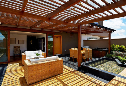 Tropical wood for your terrace