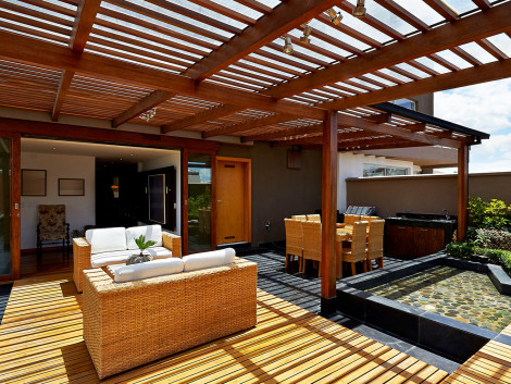Tropical wood for your terrace