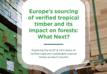 Publication de l’étude IDH : « Europe’s sourcing  of verified tropical  timber and its  impact on forests:  What Next? »