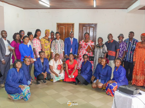 Throwback on the exhibition-sale of wooden works of women artisans in Douala