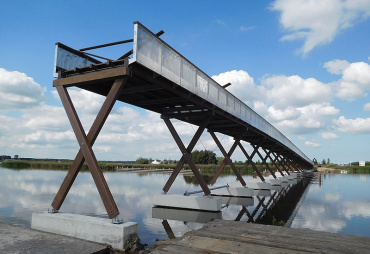 Azobé chosen for Europe’s longest cycle bridge