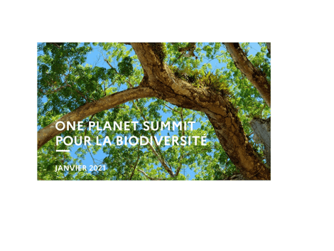 One Planet Summit « mobiliser et agir pour la biodiversité »