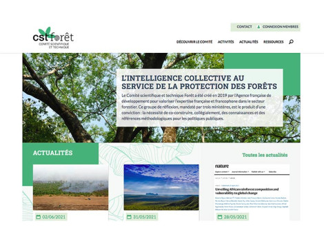 A new website for the Forest Scientific and Technical Committee 