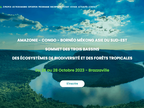 The Summit of the Three Basins will be held in Brazzaville in October 2023