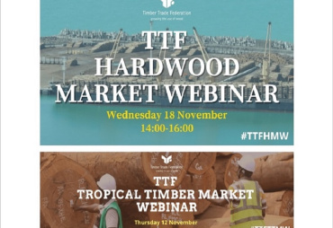 Timber Trade Federation Webinars on Tropical Timber and Hardwood Markets